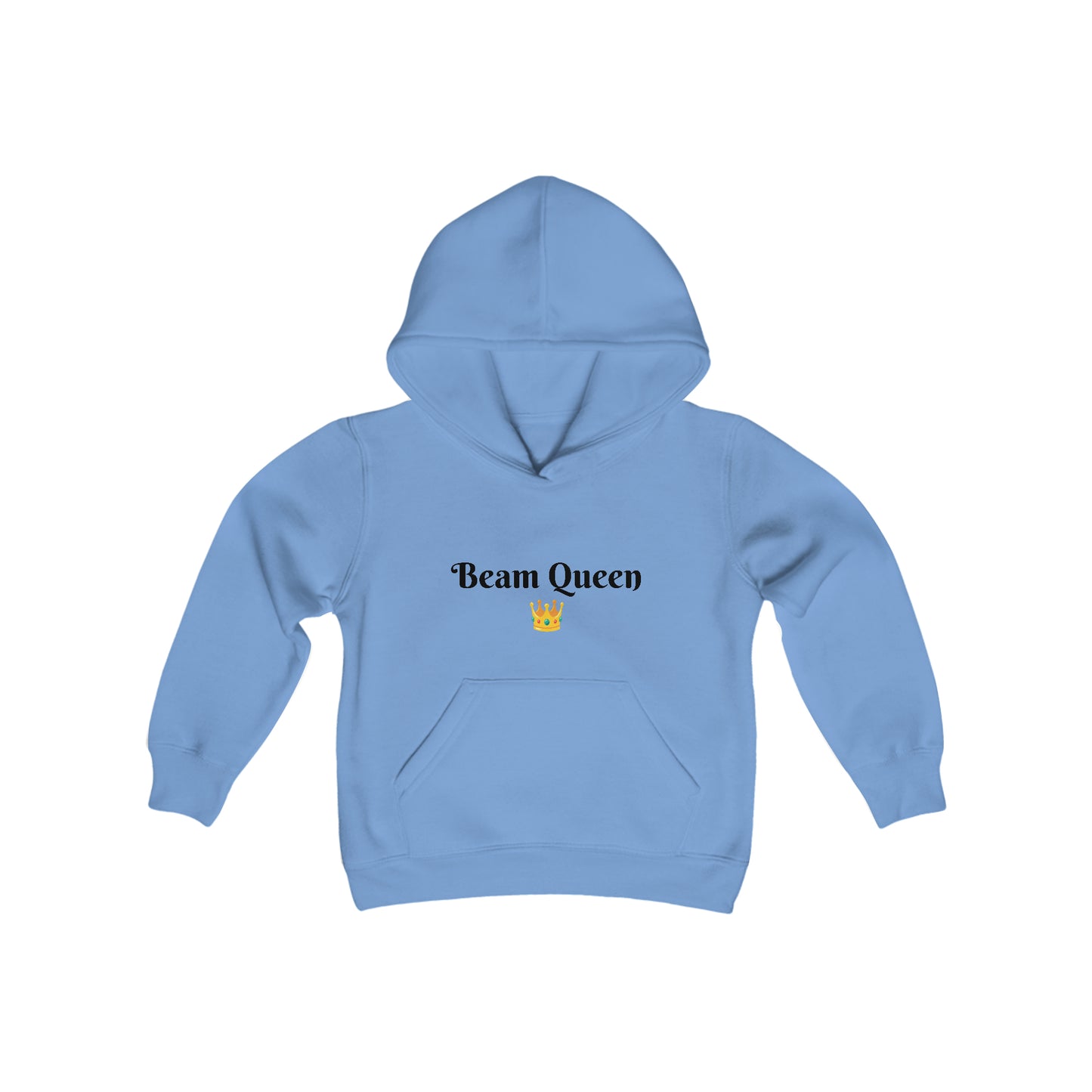 Youth Beam Queen (No Pressure) Heavy Blend Hooded Sweatshirt