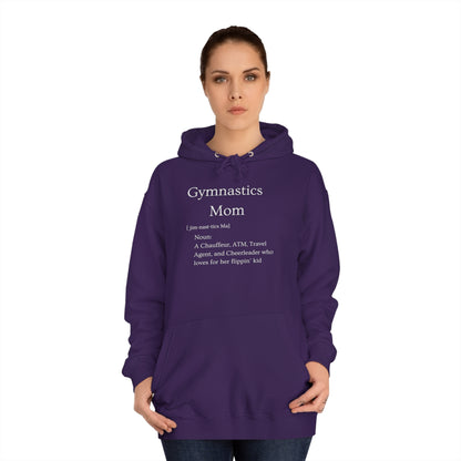 Definition: Mom Unisex College Hoodie