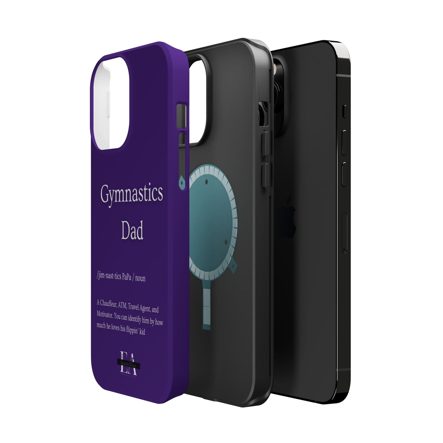 Gymnastics Dad MagSafe Tough Case (all iPhone 13 & Newer)