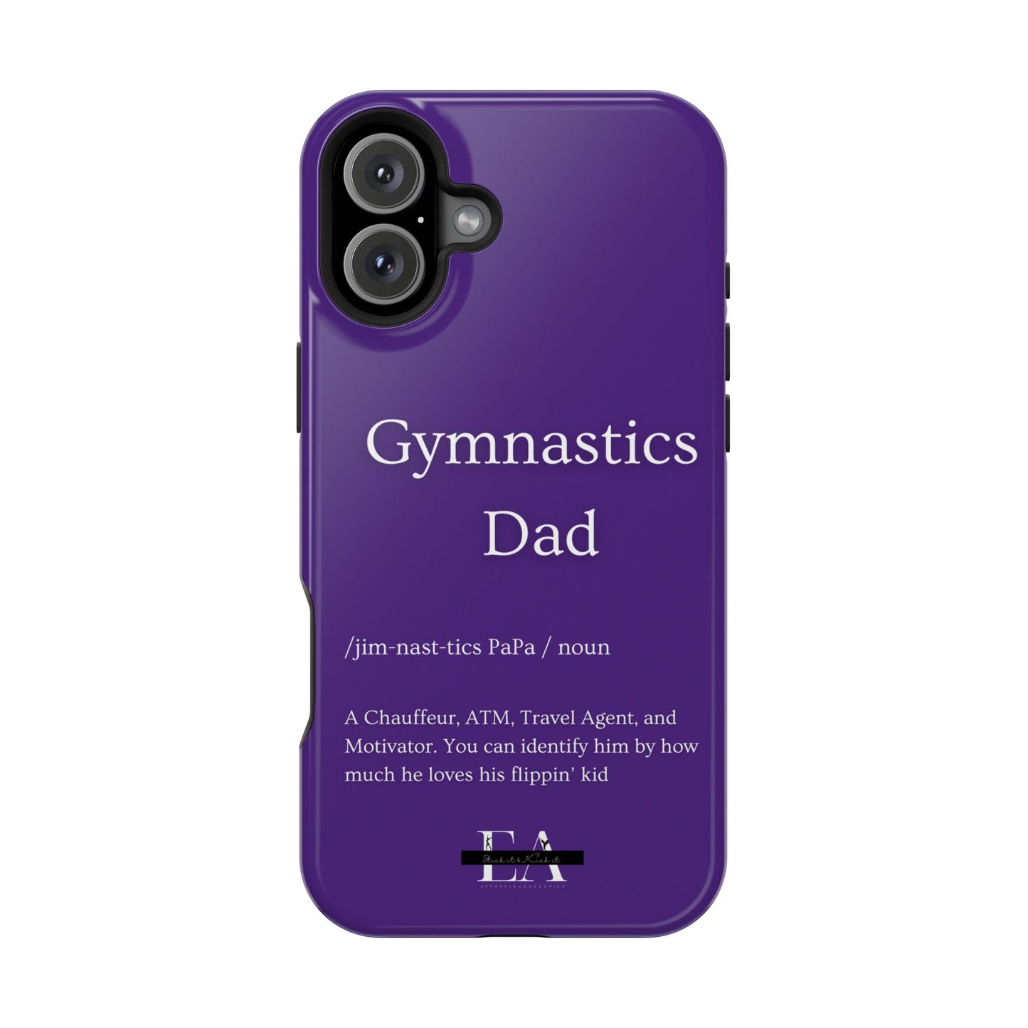 Gymnastics Dad MagSafe Tough Case (all iPhone 13 & Newer)