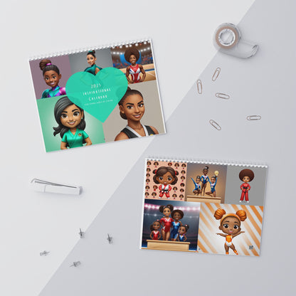 2025 Inspirational Calendar for Young Girls of Color