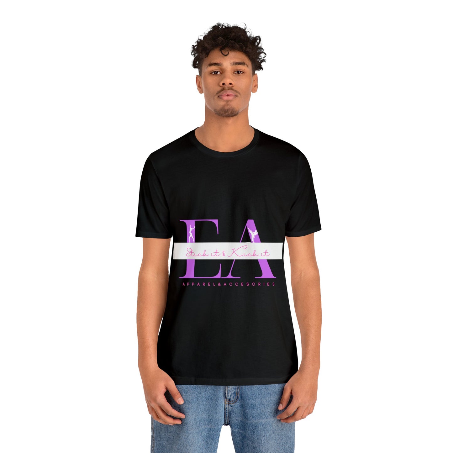 Stick it Kick It Logo Jersey Short Sleeve Tee
