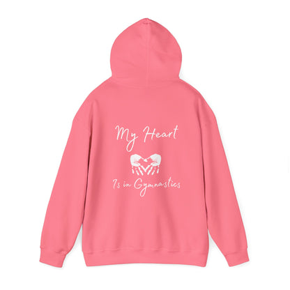 My Heart Gymnastics Unisex Heavy Blend™ Hooded Sweatshirt