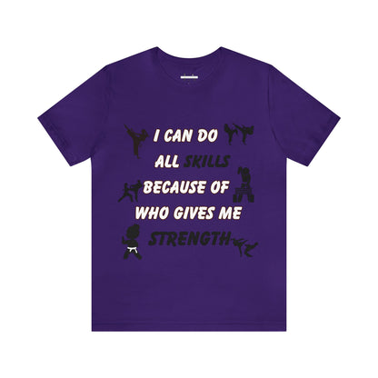 (Karate) My Strength Unisex Jersey Short Sleeve Tee