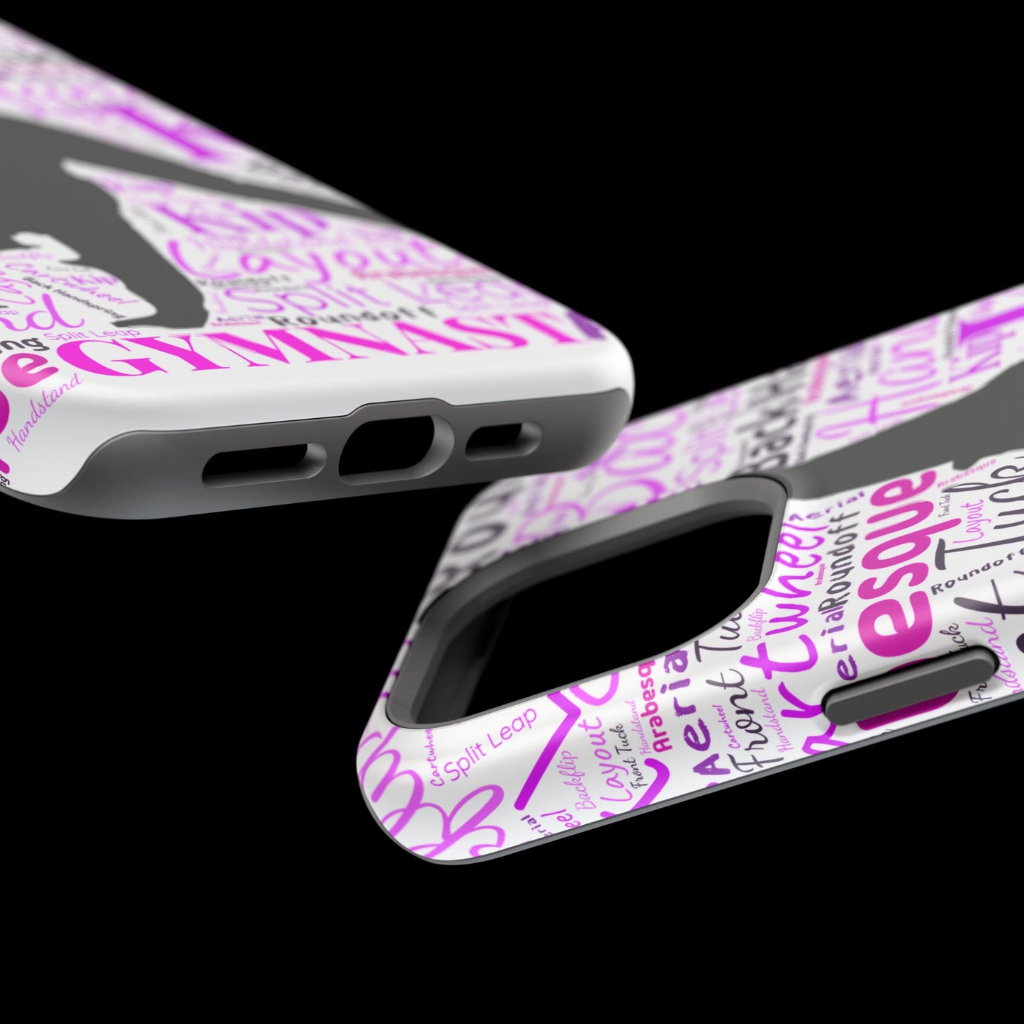 Impact-Resistant MagSafe Phone Case for Gymnasts (iPhone 13-17)  | Gymnast Design, Durable Protection