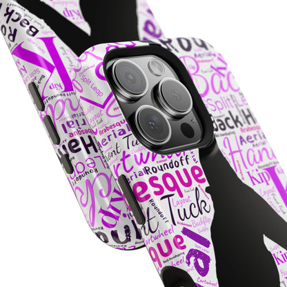 Impact-Resistant MagSafe Phone Case for Gymnasts (iPhone 13-17)  | Gymnast Design, Durable Protection