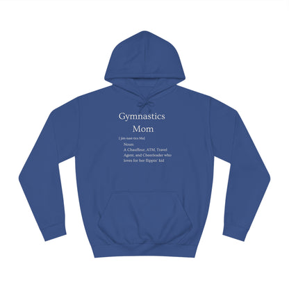 Definition: Mom Unisex College Hoodie