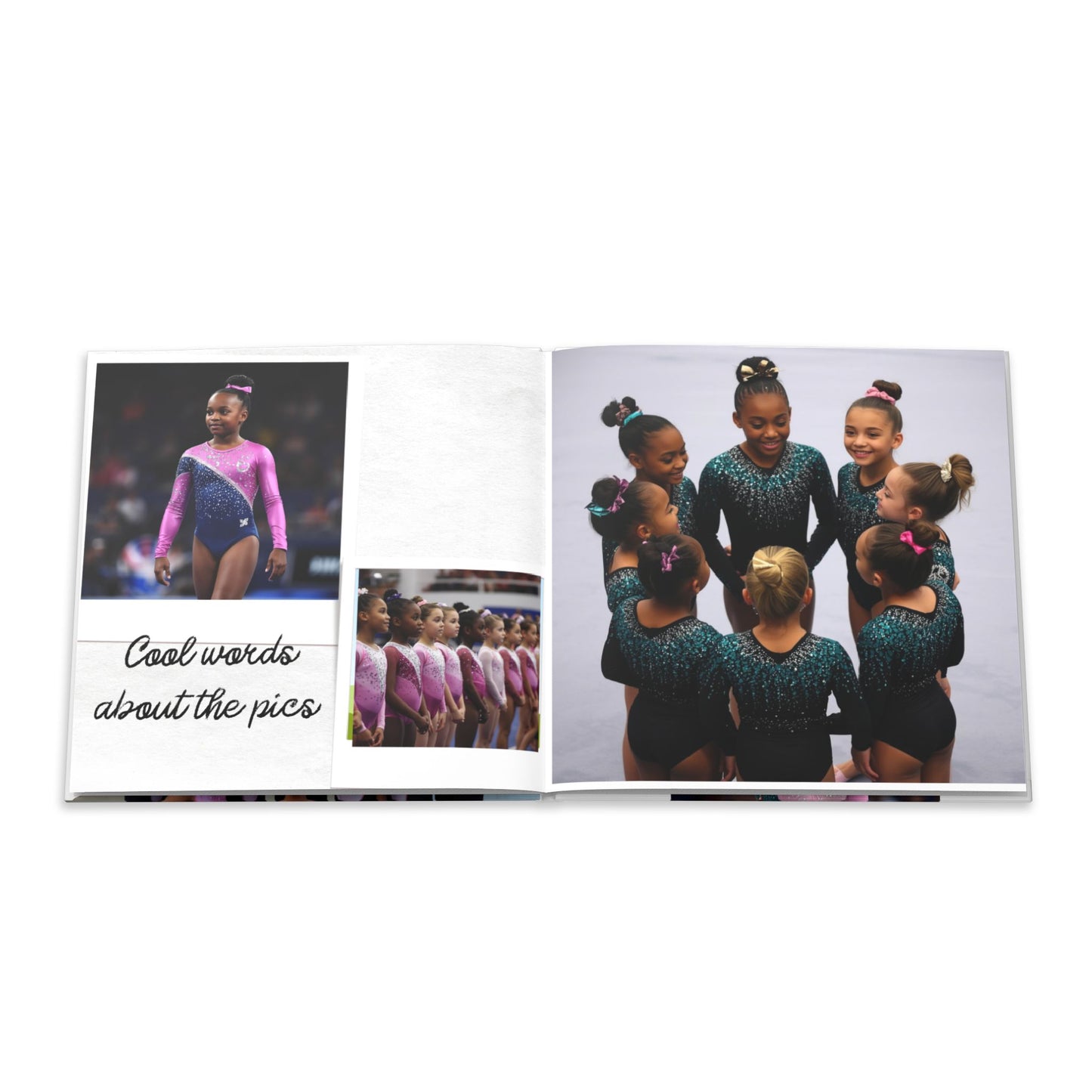 My Sports Journey Hardcover Photo Book — Chalk Covered Dreams Gymnastics Keepsake