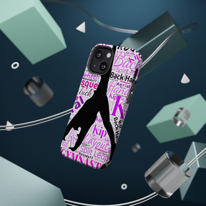 Impact-Resistant MagSafe Phone Case for Gymnasts (iPhone 13-17)  | Gymnast Design, Durable Protection
