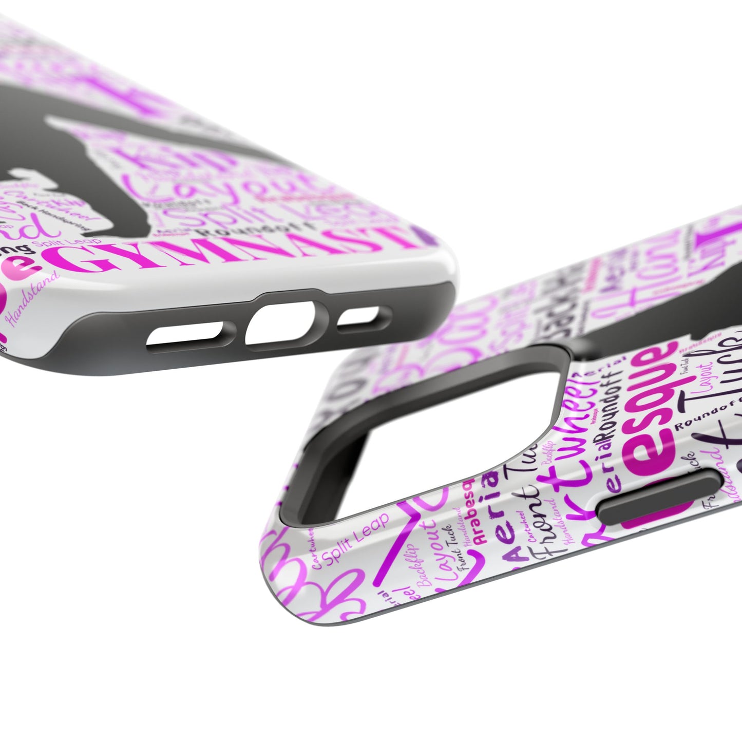 Impact-Resistant MagSafe Phone Case for Gymnasts (iPhone 13-17)  | Gymnast Design, Durable Protection