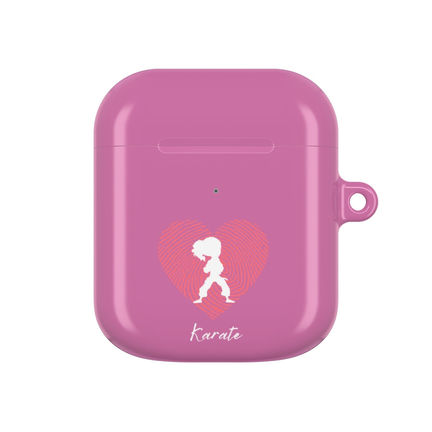 Karate Kid AirPod Case - Train Hard, Play Hard, Study Hard - Cute Pink Protective Cover