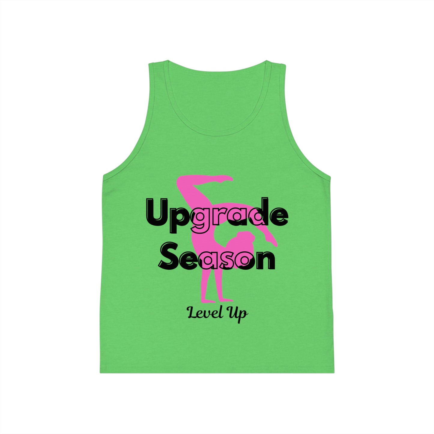 Gymnastics Upgrade Season Youth Jersey Tank Top