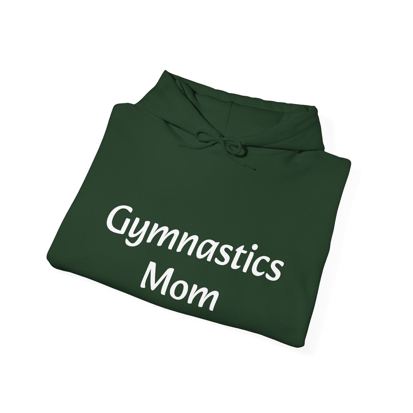 Gymnastics Mom Hoodie (Personalized Name on Sleeve)— Proud Supporter Sweatshirt