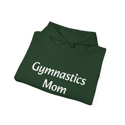 Gymnastics Mom Hoodie (Personalized Name on Sleeve)— Proud Supporter Sweatshirt