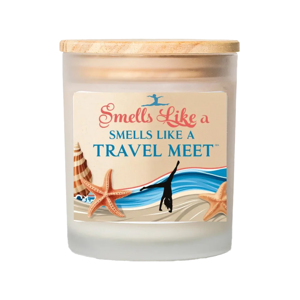 Smells Like Travel Meet Frosted Glass Candle