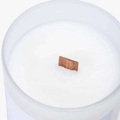 Smells Like The End of Meet Season Frosted Glass Candle