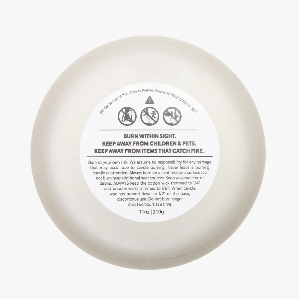 Smells Like The End of Meet Season Frosted Glass Candle