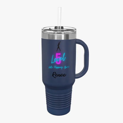 Personalized Gymnast Level 40oz Tumbler