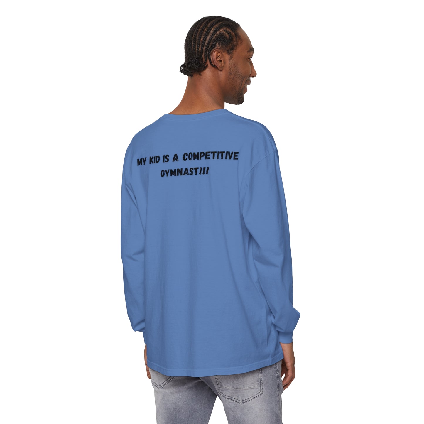 On The Road Unisex Garment-dyed Long Sleeve T-Shirt