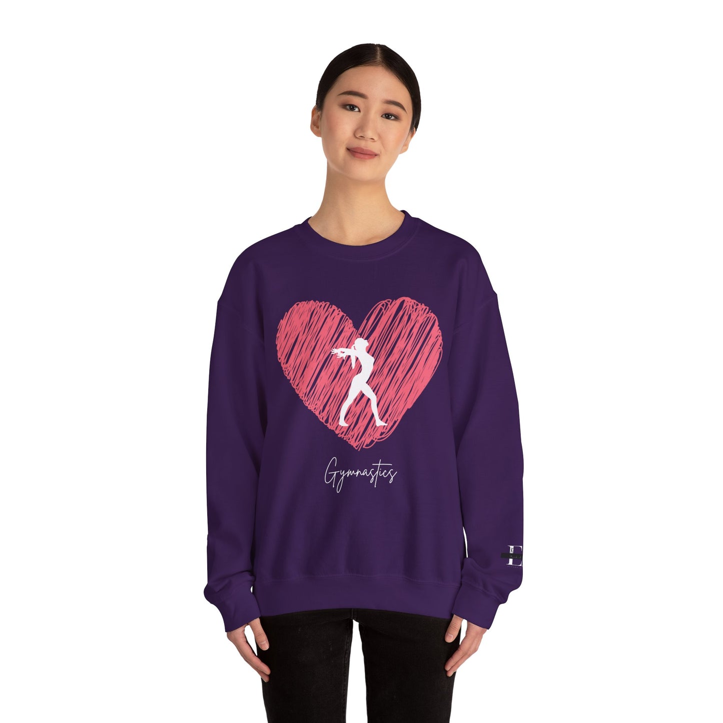 Love Gymnastics Unisex Heavy Blend™ Crewneck Sweatshirt