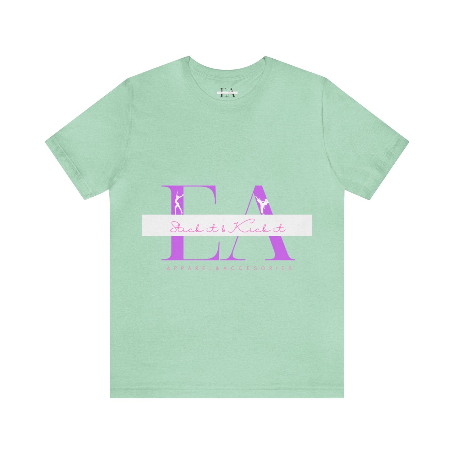 Stick it Kick It Logo Jersey Short Sleeve Tee