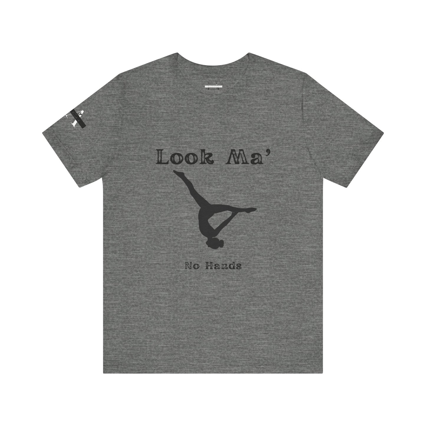 Look Ma, No Hands (Gymnast Aerial )Unisex Jersey Short Sleeve Tee