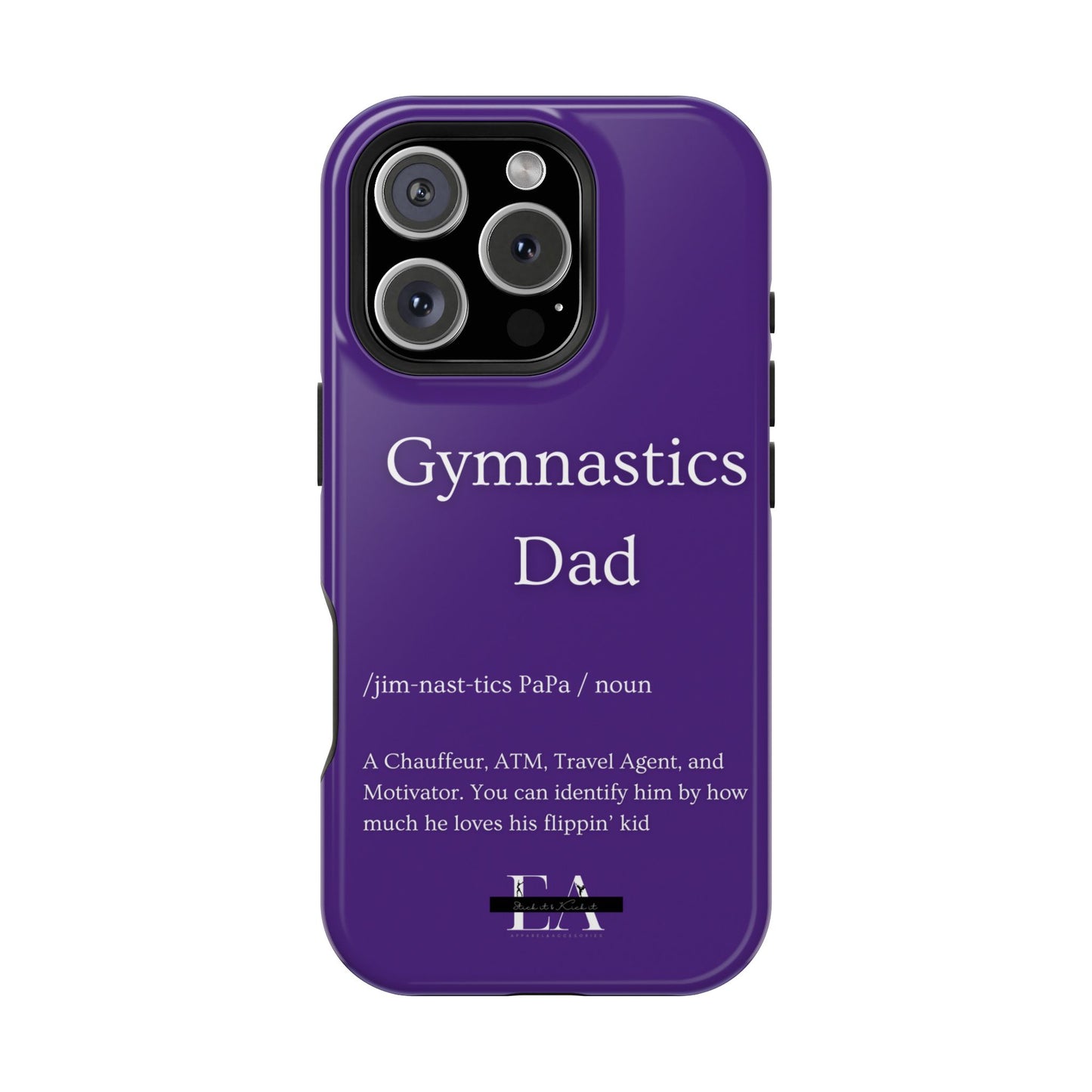 Gymnastics Dad MagSafe Tough Case (all iPhone 13 & Newer)