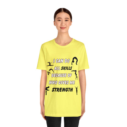 My Strength Unisex Jersey Short Sleeve Tee