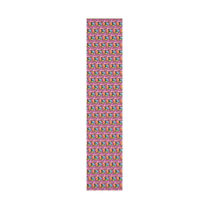 Chalk-Lit Gymnast Gift Wrap Papers