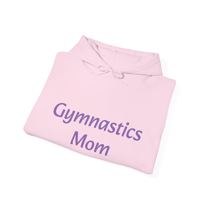 Gymnastics Mom Hoodie (Personalized Name on Sleeve)— Proud Supporter Sweatshirt