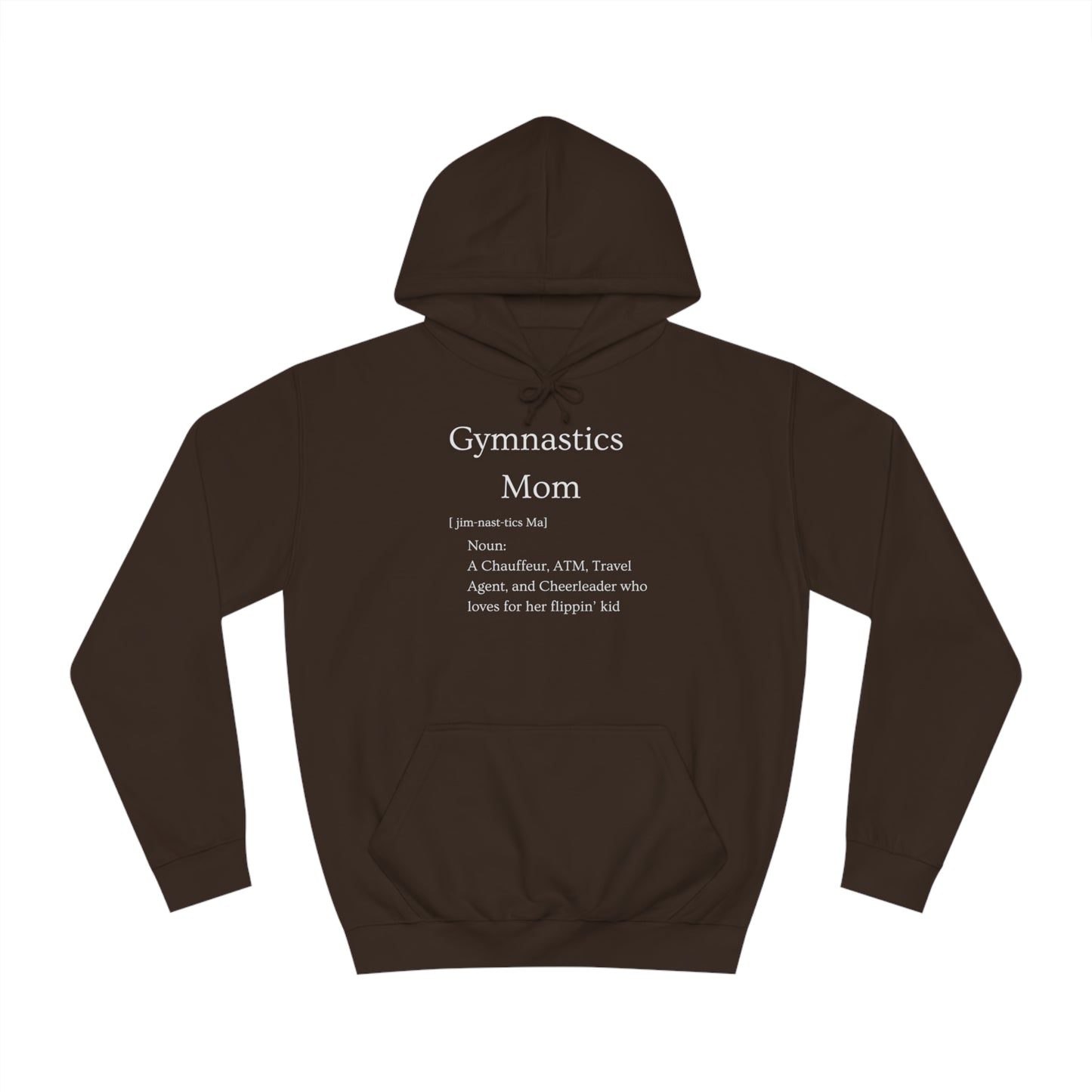 Definition: Mom Unisex College Hoodie