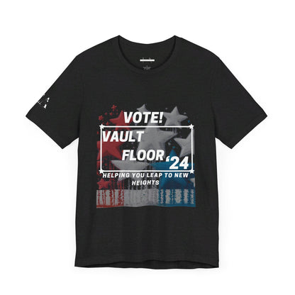 Vault and Floor Gymnastics Teen/Adult  - Election Season Funny Shirt