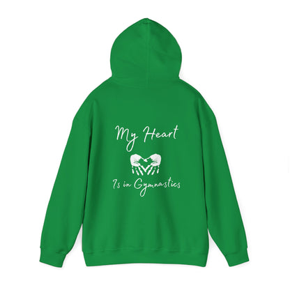 My Heart Gymnastics Unisex Heavy Blend™ Hooded Sweatshirt