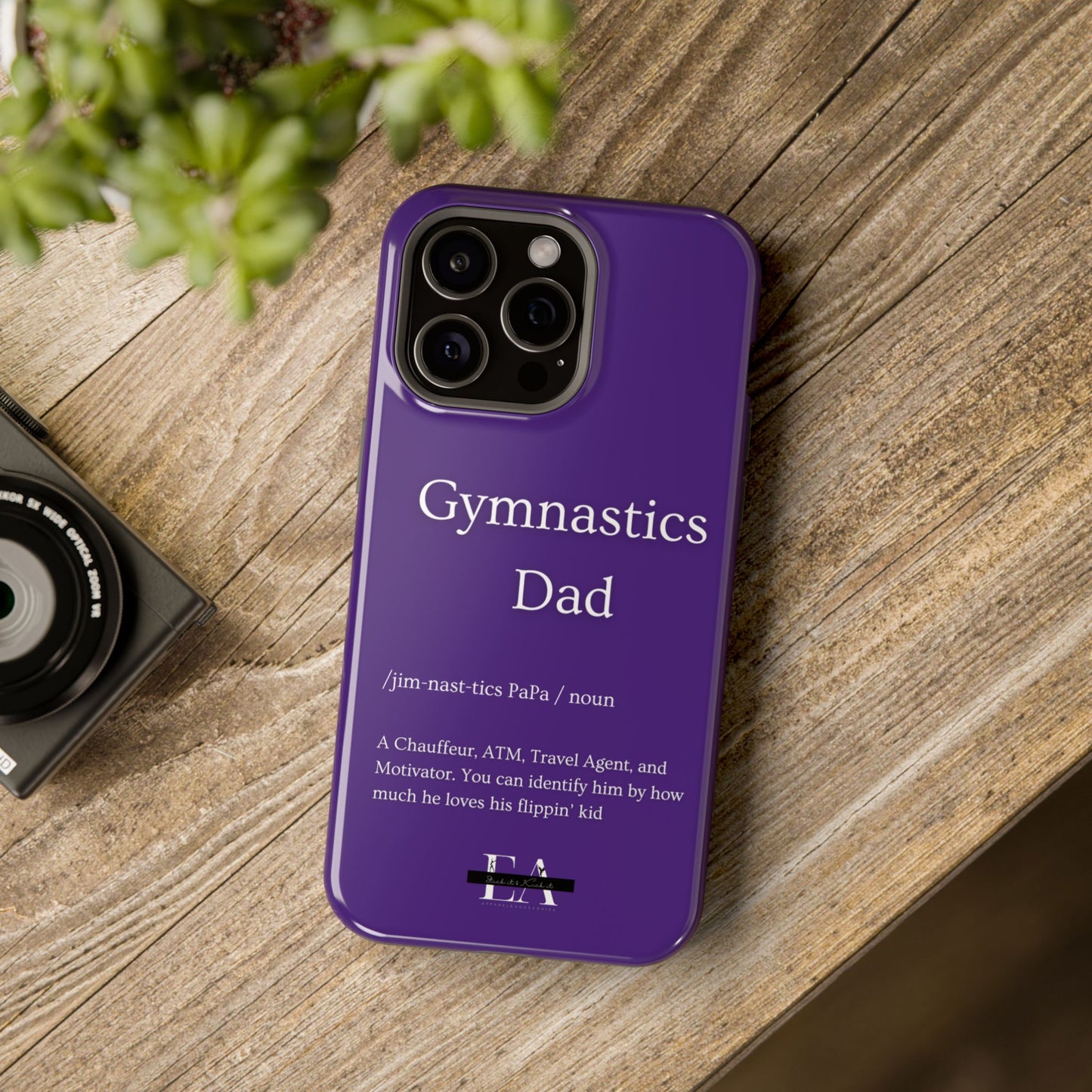 Gymnastics Dad MagSafe Tough Case (all iPhone 13 & Newer)