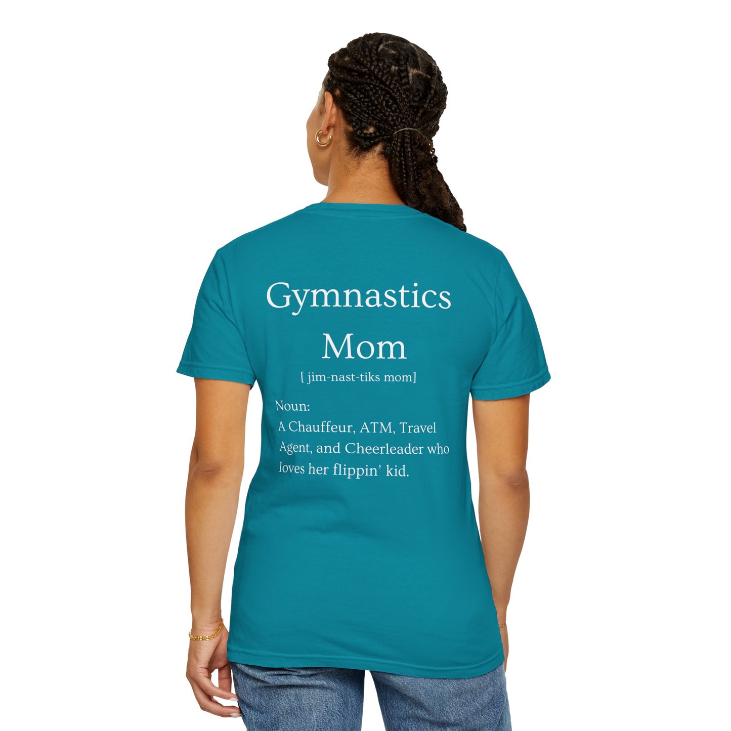 Gymnastics Mom T-Shirt — Definition Graphic Tee for Proud Gym Mom
