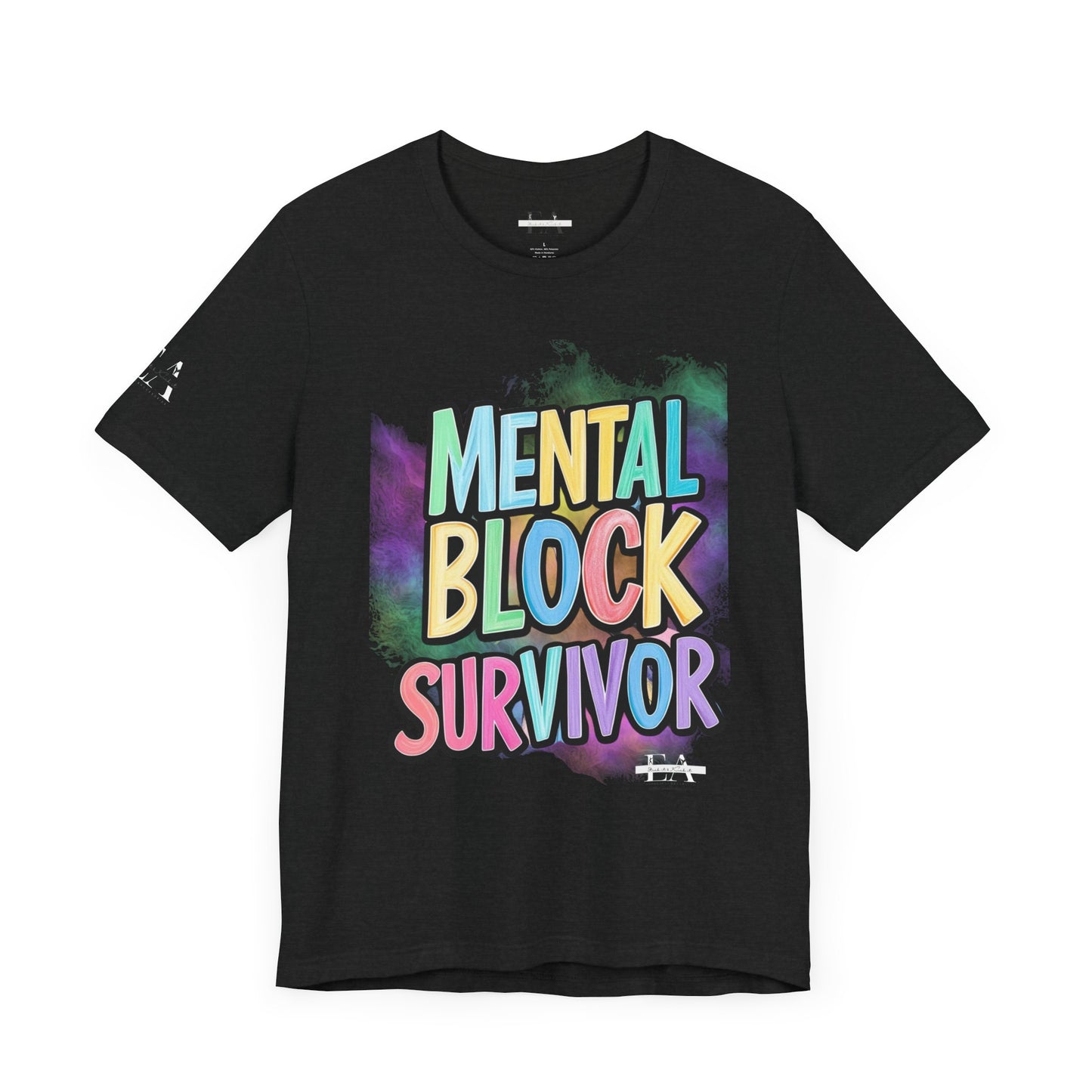 Mental Block Survivor Adult/Teen T-Shirt