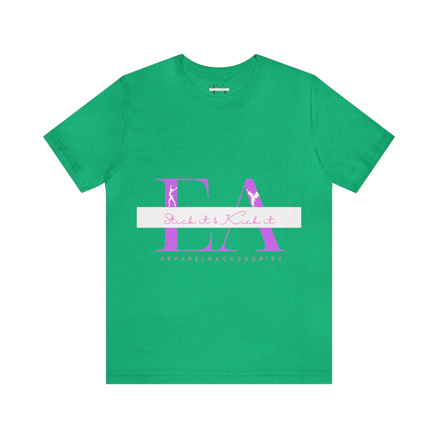 Stick it Kick It Logo Jersey Short Sleeve Tee