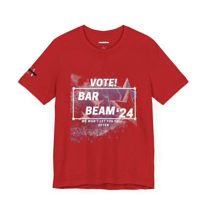 VOTE Gymnastics (Bar & Beam) Teen/Adult T-Shirt