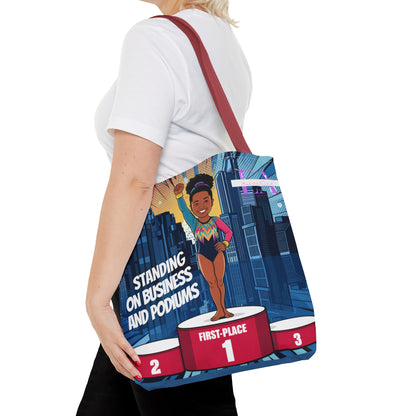 Standing On Business Tote Bag