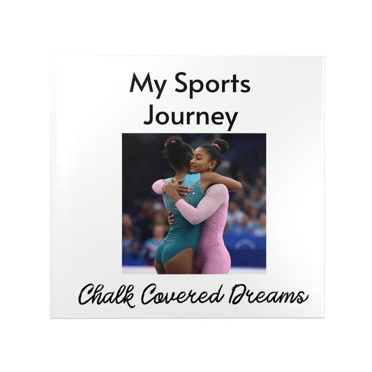 My Sports Journey Hardcover Photo Book — Chalk Covered Dreams Gymnastics Keepsake