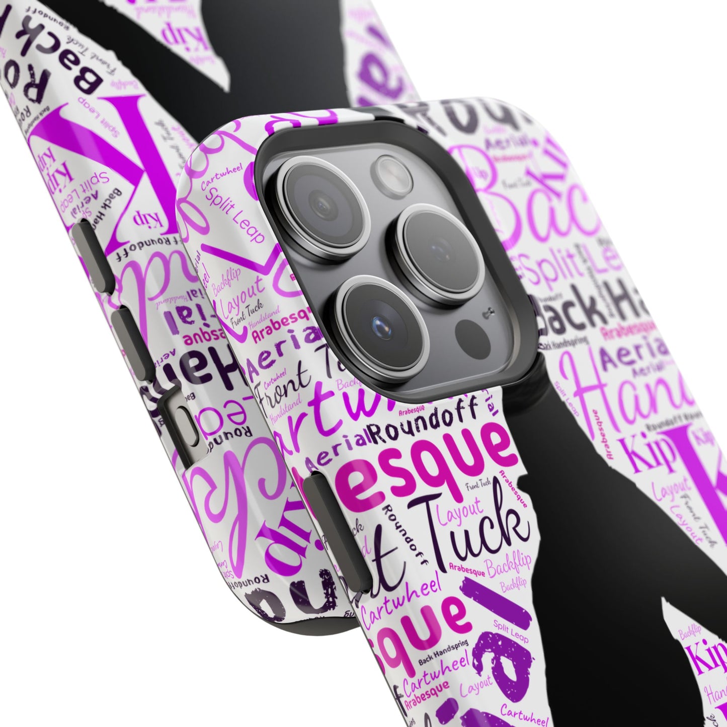 Impact-Resistant MagSafe Phone Case for Gymnasts (iPhone 13-17)  | Gymnast Design, Durable Protection