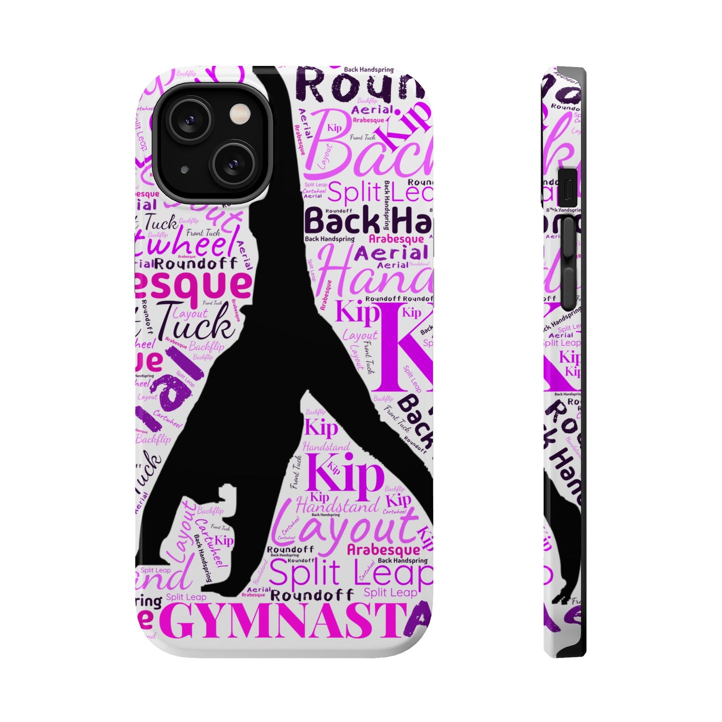Impact-Resistant MagSafe Phone Case for Gymnasts (iPhone 13-17)  | Gymnast Design, Durable Protection
