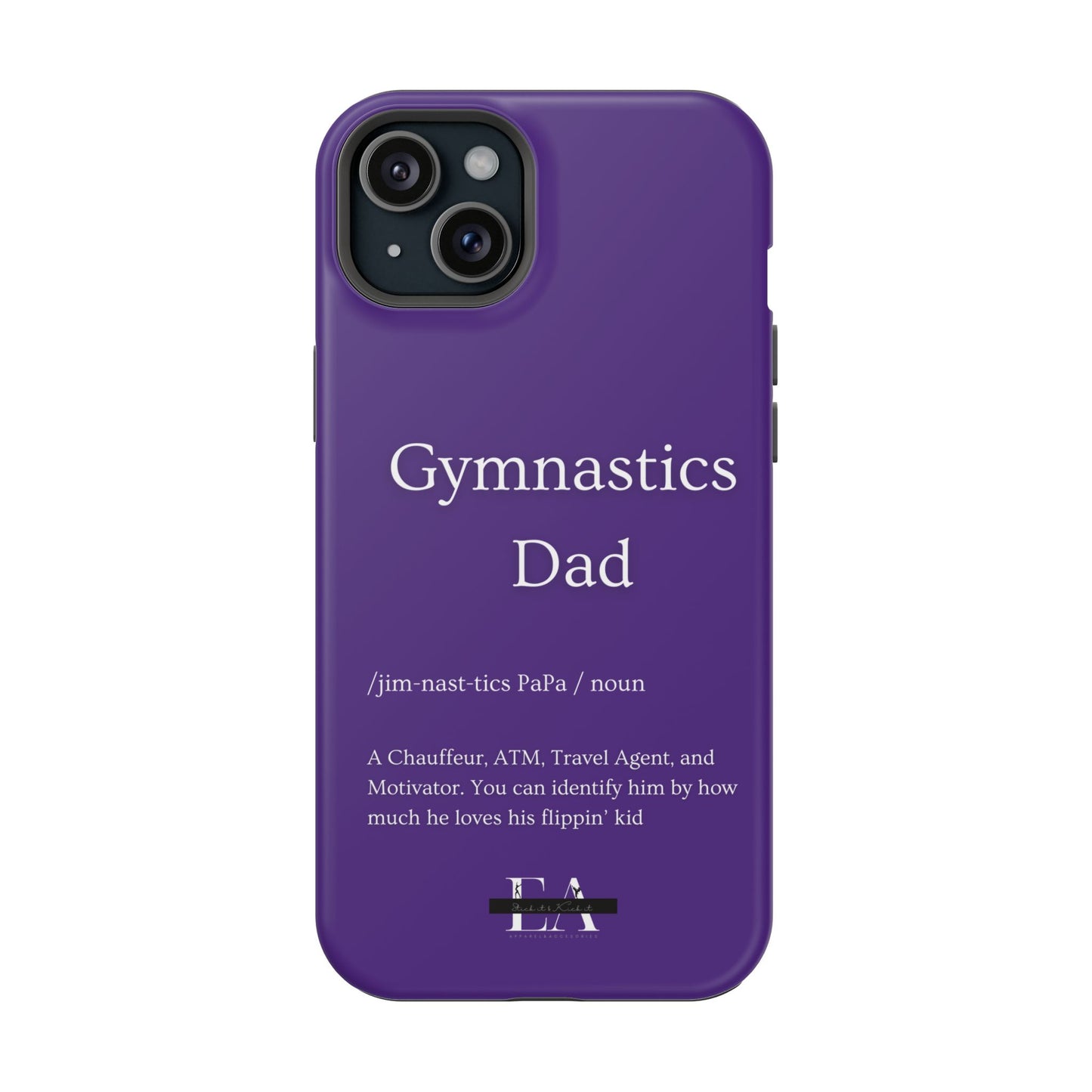 Gymnastics Dad MagSafe Tough Case (all iPhone 13 & Newer)