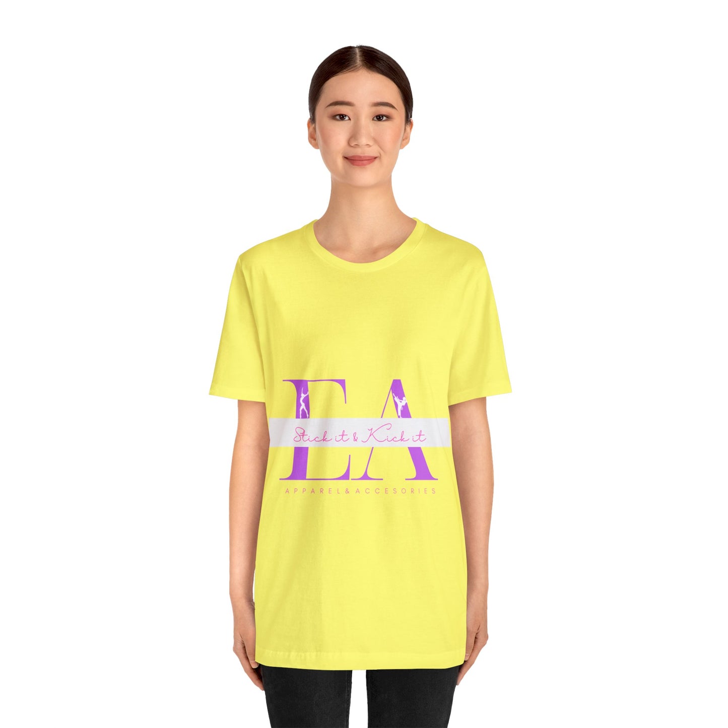 Stick it Kick It Logo Jersey Short Sleeve Tee