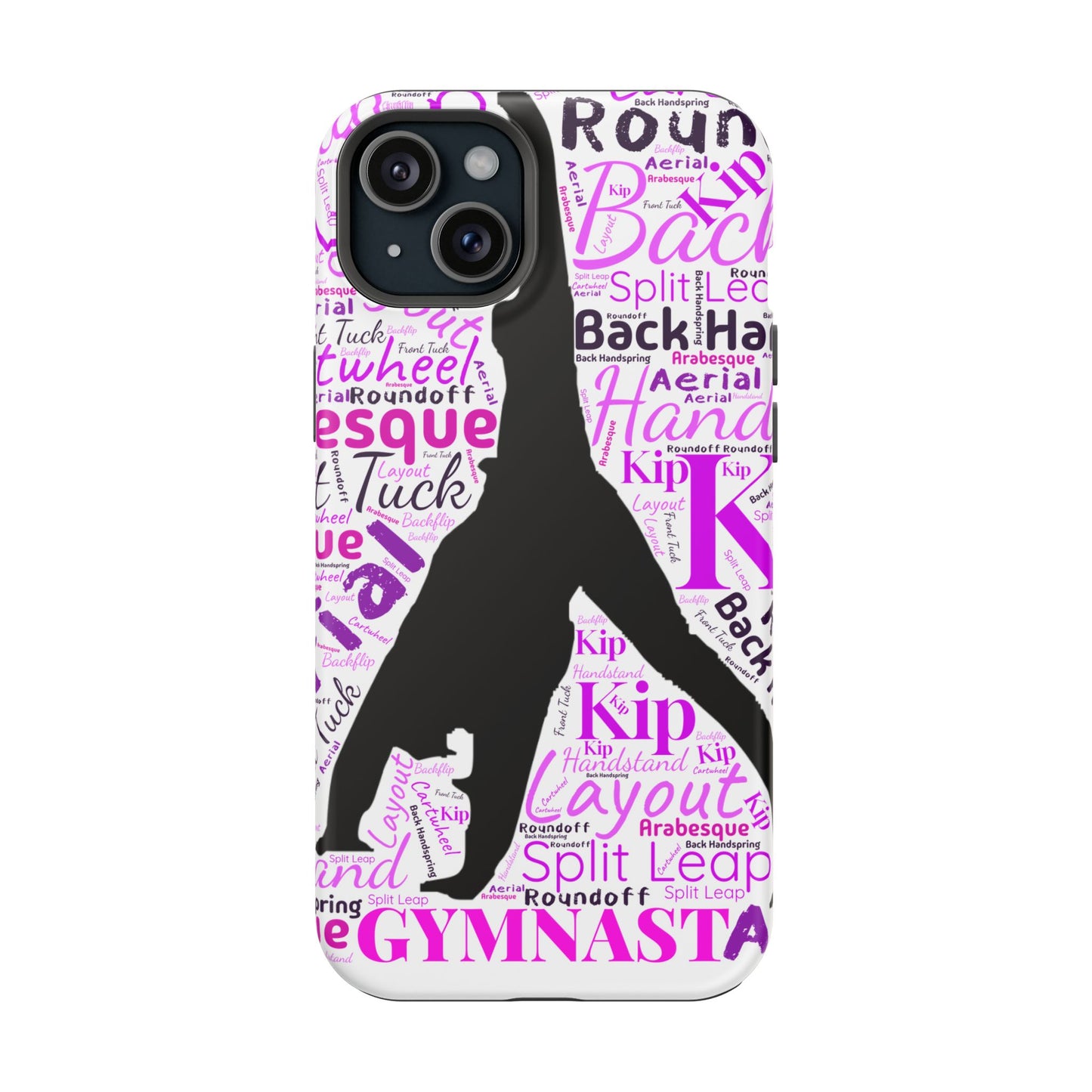Impact-Resistant MagSafe Phone Case for Gymnasts (iPhone 13-17)  | Gymnast Design, Durable Protection