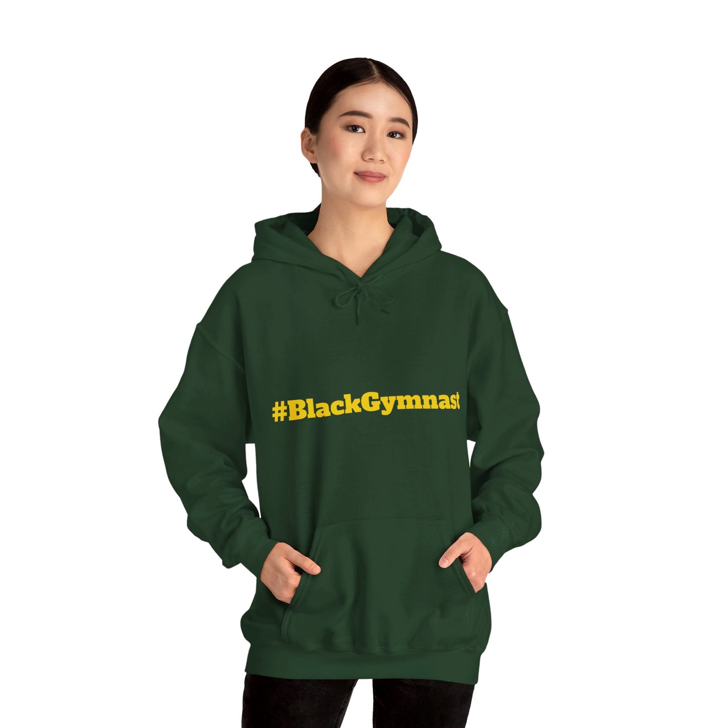 HBCU Version Women’s Gymnastics of Historical Black Gymanst Unisex Heavy Blend™ Hooded Sweatshirt