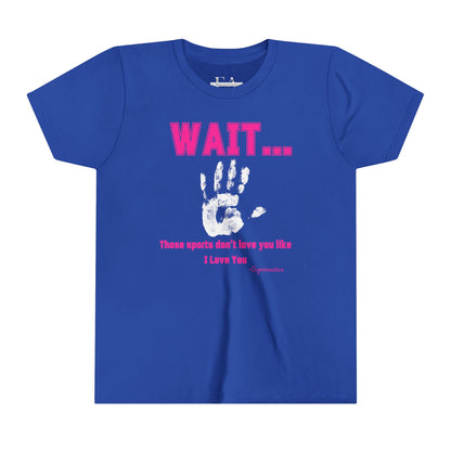 WAIT (Gymnastics Still Loves You) Youth Short Sleeve Tee