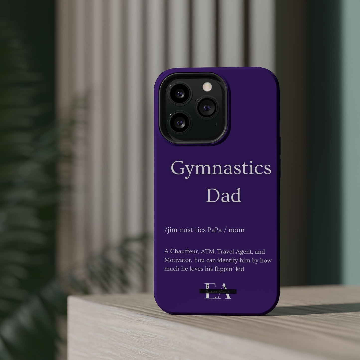 Gymnastics Dad MagSafe Tough Case (all iPhone 13 & Newer)