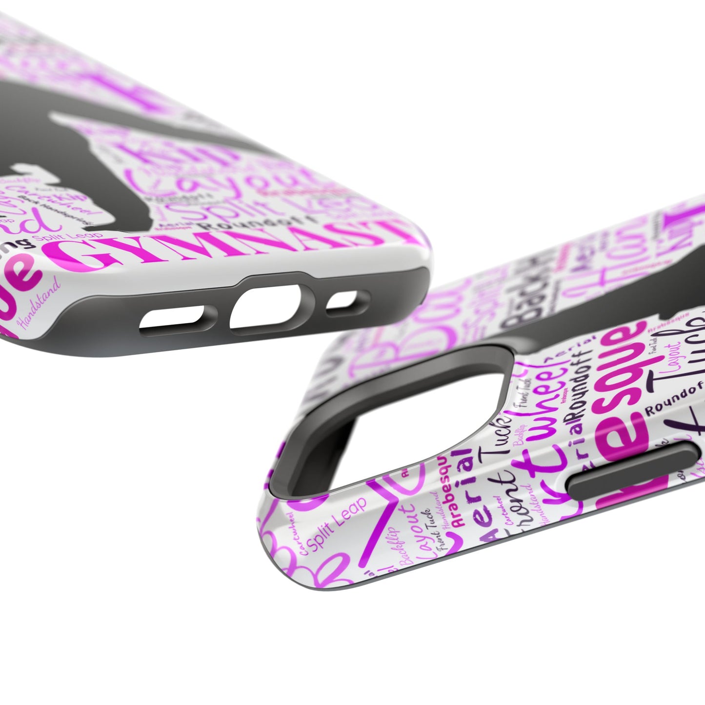 Impact-Resistant MagSafe Phone Case for Gymnasts (iPhone 13-17)  | Gymnast Design, Durable Protection