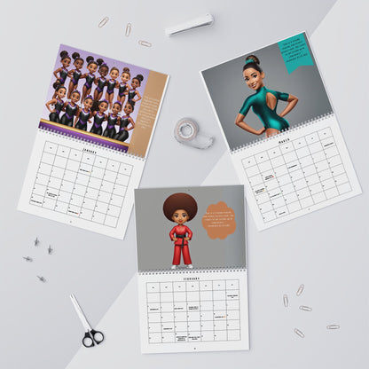 2025 Inspirational Calendar for Young Girls of Color